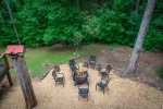Firepit view fromdeck